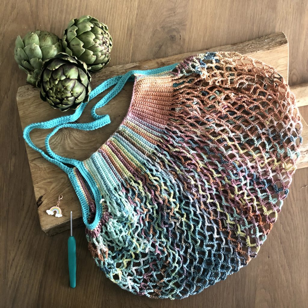 club de DIY gers sac filet crochet